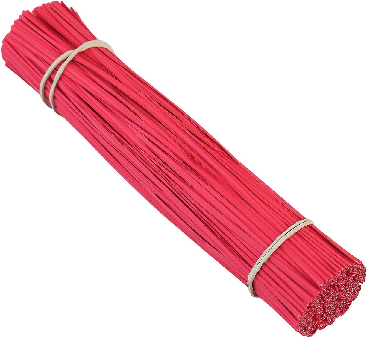300 Pcs 6 inch Red Plastic Twist Ties, Cable Ties, for Bags, Gardening Tools-VerdiqueGarden