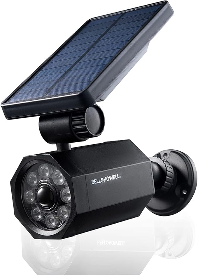 Bell+Howell Bionic Spotlight Motion Solar Spot Lights Outdoor Waterproof, Solar Landscape Lights, Outdoor Solar Yard Lights Weather Resistant, Super Bright LED Lights, for Garden, Lawn As Seen On TV-VerdiqueGarden