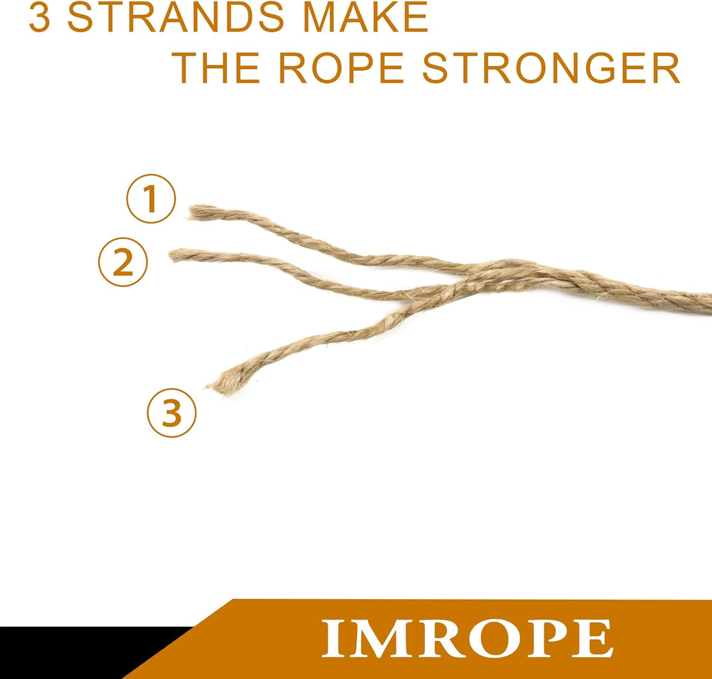 2mm x 1000 Feet Natural Jute Rope, Twine for Gardening Tomato Climbing Plant Tie Floristry Crafts Gift Wrapping Packing Decor-VerdiqueGarden