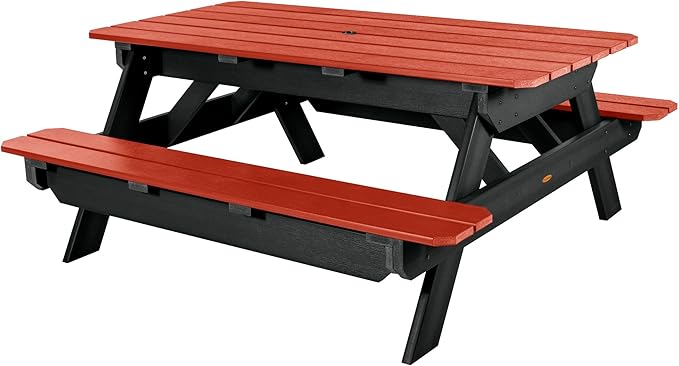 highwood Hometown Picnic Table, 6 Foot, Jasper-VerdiqueGarden