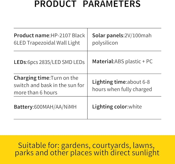 2 Pack Solar Wall Lamps, Solar Fence Lights, Deck Light, LED Solar Wall Lights for Home Garden Porch, Up and Down Lighting Lamp (White Light)-VerdiqueGarden