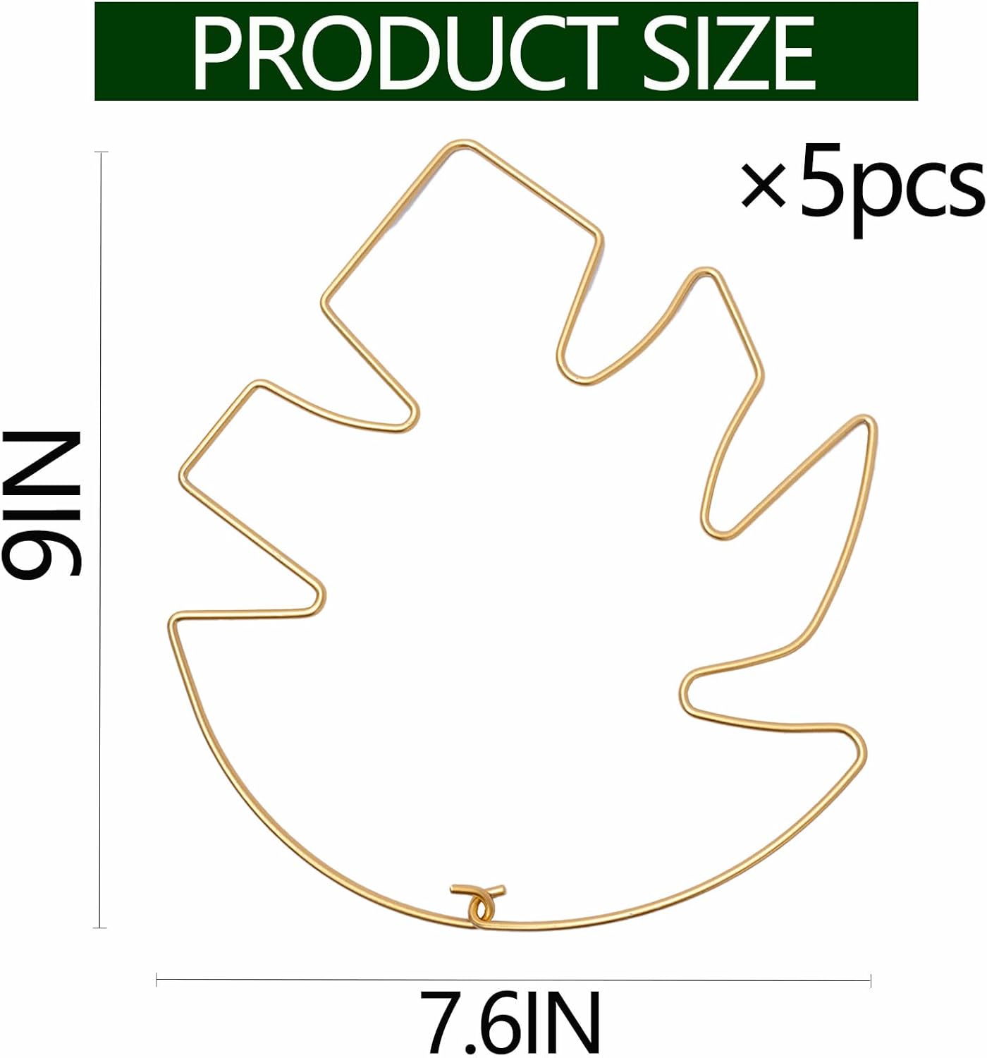 Monstera Plant Support Stem Stabilizer 9 * 7.6 inches- Durable Leaf Holder & Adjustable Stake for Fishbone Cactus, Easy to Install Garden Tool for Optimal Growth in Indoor Plants-VerdiqueGarden