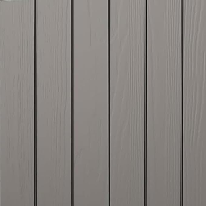 NUNU LAB 180 Gallon Outdoor Storage Box,Large Resin Sturdy Deck Box, Backyard Outside Storage Box Waterproof with Double Wall Panels,Package Delivery Garden Hose Storage Bin Outdoor Tool,Grey-VerdiqueGarden