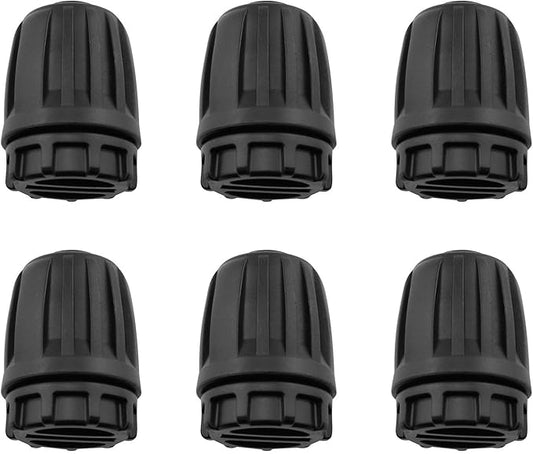 1/2 inch Irrigation Fittings End Plug DGZZI 6PCS Barbed Locked End Plug Connectors For 16mm Drip Tubing Connectors, End Caps Drip Line Nuts Connectors-VerdiqueGarden