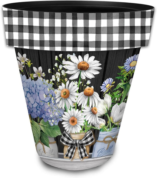 Briarwood Lane Crated Mason Jars Large Planter-VerdiqueGarden