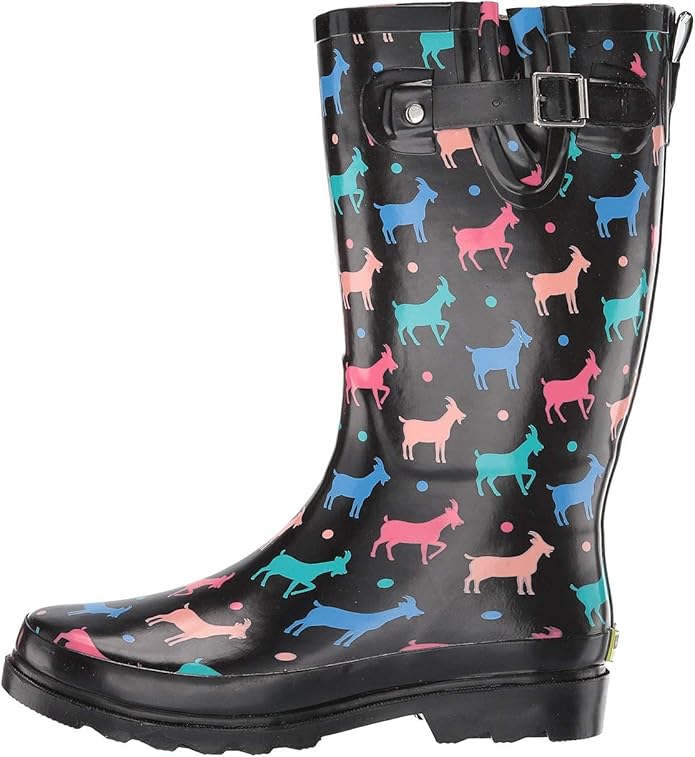 Western Chief Women's Tall Waterproof Rain Boot Outdoor Garden Shoes-VerdiqueGarden