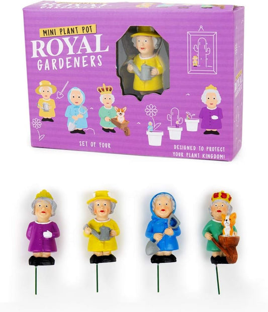 Gift Republic Royal Family Plant Markers - Set of 4-VerdiqueGarden