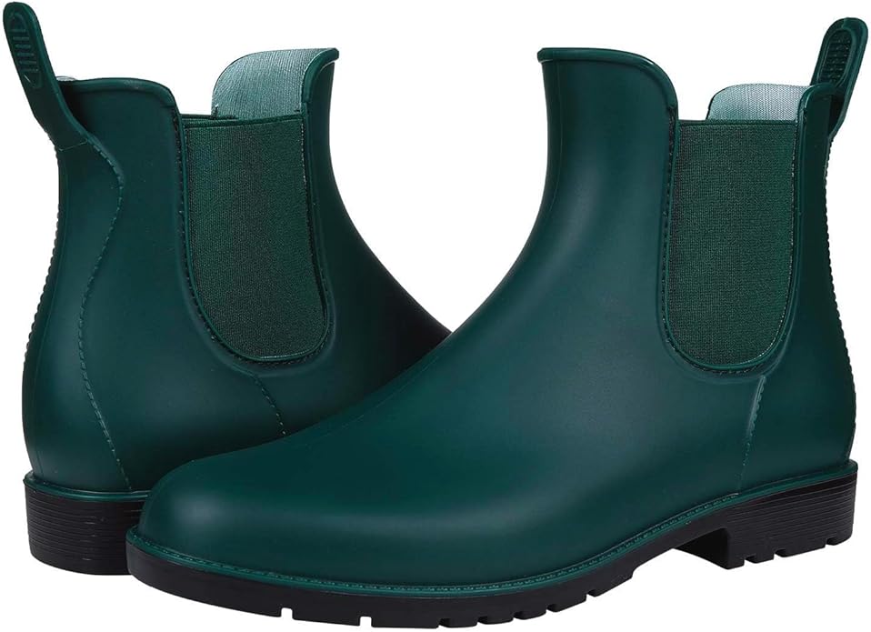 Asgard Women's Ankle Rain Boots Waterproof Chelsea Boots-VerdiqueGarden