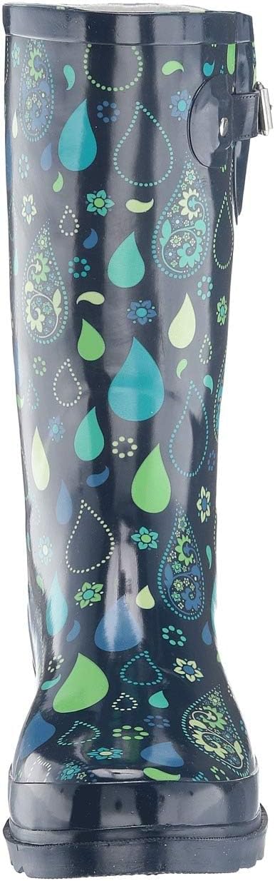 Western Chief Women's Tall Waterproof Rain Boot Outdoor Garden Shoes-VerdiqueGarden