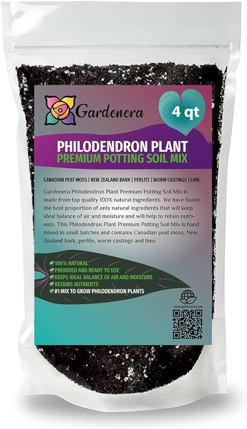 Philodendron Planting Mix - Provide Your Plants with The Best Soil Medium - 4 QUARTS-VerdiqueGarden