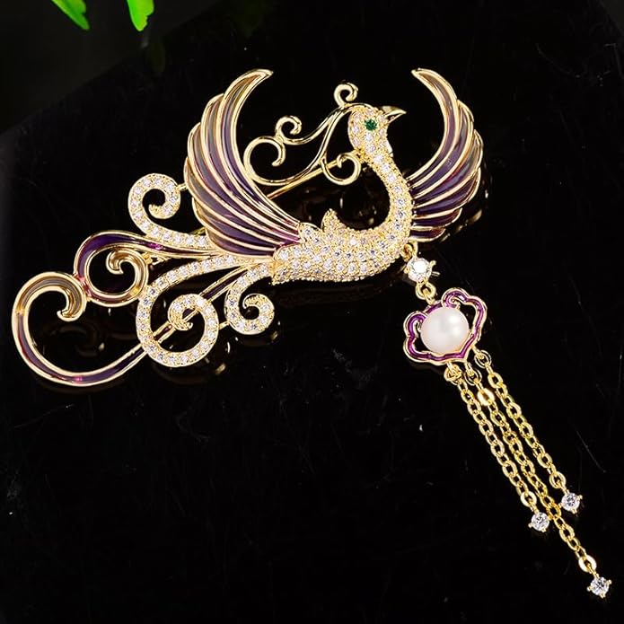 Animal Brooch for Women Girls Rhinestone Animal Brooch Lapel Pin Jewelry Gift for Mom Wife