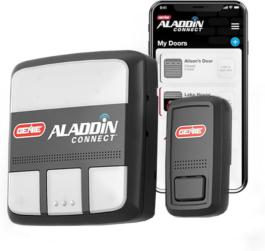 Genie Aladdin Connect Smartphone Garage Door Opener – Monitor, Open & Close Your Garage Door from Anywhere Using Your iPhone or Android Device-VerdiqueGarden