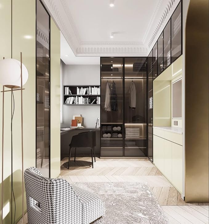 Dimoon 236''x17.7'' Beige Peel and Stick Wallpaper Contact Paper Modern Self Adhesive Wall Paper Removable Renter Friendly Textured Solid Color Shelf Cabinet Vinyl Roll (236''x17.7'',Beige)-VerdiqueGarden