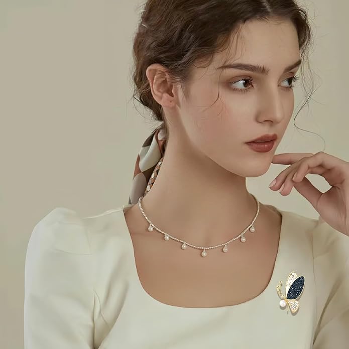 Animal Brooch for Women Girls Rhinestone Animal Brooch Lapel Pin Jewelry Gift for Mom Wife