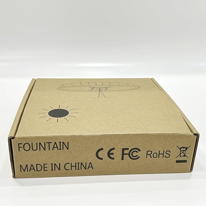 SZMP Solar Fountain, 4W Solar Powered Bird Bath Fountains with 4000 Battery, Color LED Lights, Outdoor Water Feature Fountain Pump with 7 Nozzle and 4 Fixers for Garden, Patio, Pond, and Pool-VerdiqueGarden