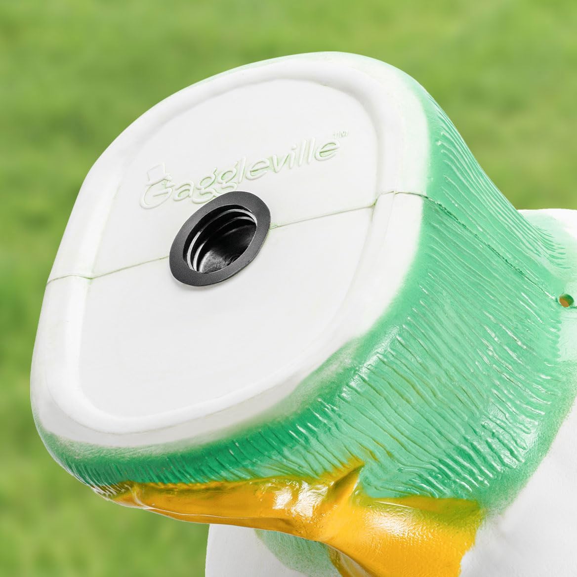 Fox Valley Traders Gaggleville Porch Goose Large White Goose Statue – Charming 23" Outdoor Decorative Figurine for Garden, Patio, or Entryway Accent-VerdiqueGarden