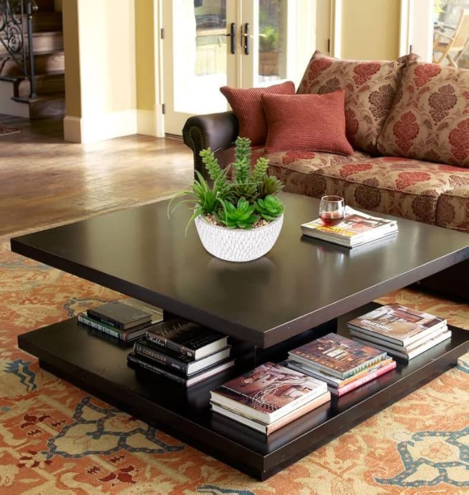 Briful Small Fake Plants Assorted Faux Succulents in Pots Realistic Succulents Plants Artificial with Cement Pots for Home Table Office Desk Bathroom Shelf Living Room Decor-VerdiqueGarden