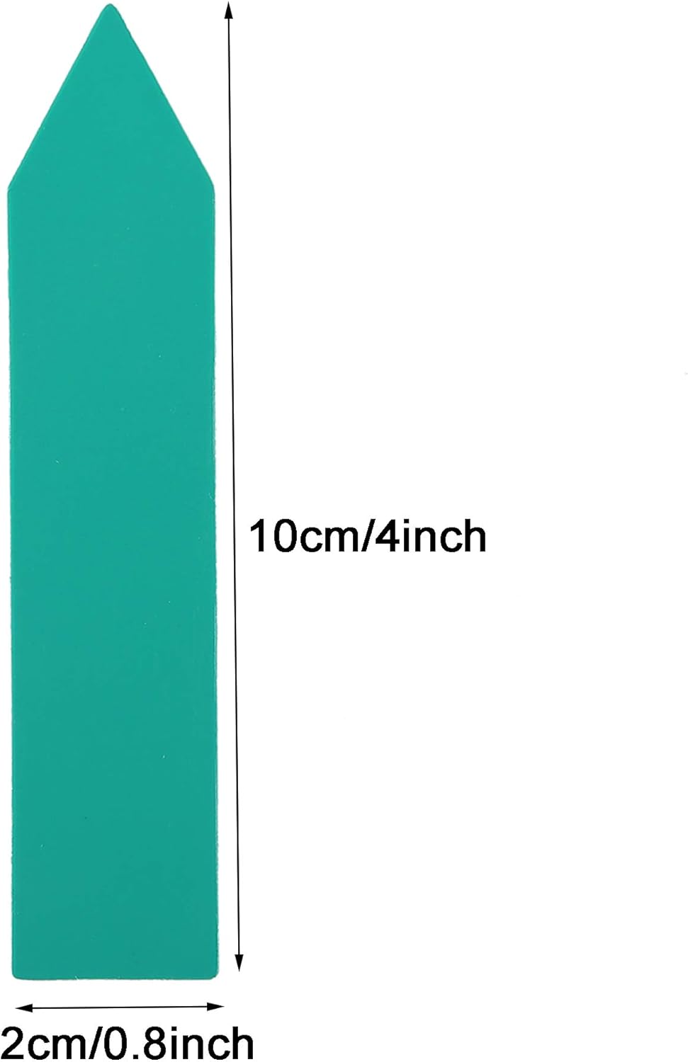 1000 Pcs Plant Tags, 4 Inch Plastic Garden Plant Pot Markers Waterproof Plant Labels, Green-VerdiqueGarden
