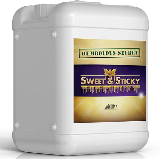 Humboldts Secret Sweet & Sticky – Carbohydrate and Saccharide Energy Source – Enhance Aroma and Flavor of Plants – Potting Soil for Indoor Plants – Energy and Food for Plants – 5 Gallon-VerdiqueGarden