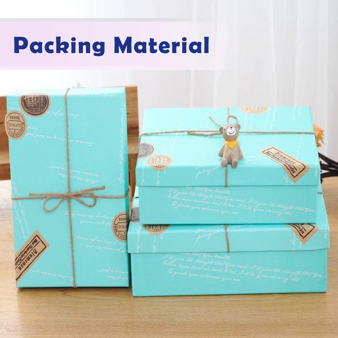 PerkHomy 1100FT Jute Twine String 2mm 3ply Natural Thin Twine for Craft Gardening Gift Wrapping Packing Material Wedding Christmas Decoration Bulk-VerdiqueGarden