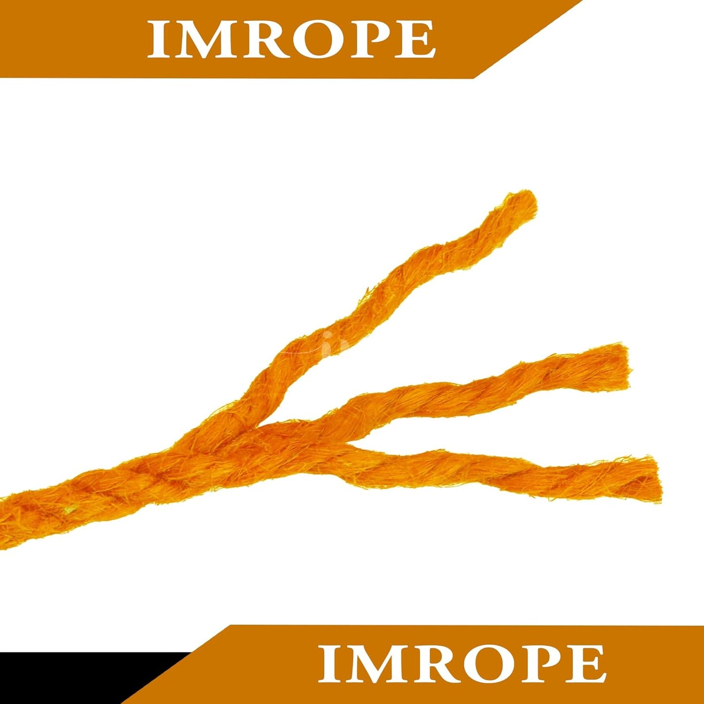 4mm x 400 Feet Orange Jute Rope, Twine for Gardening Tomato Climbing Plant Tie Floristry Crafts Gift Wrapping Packing Decor-VerdiqueGarden