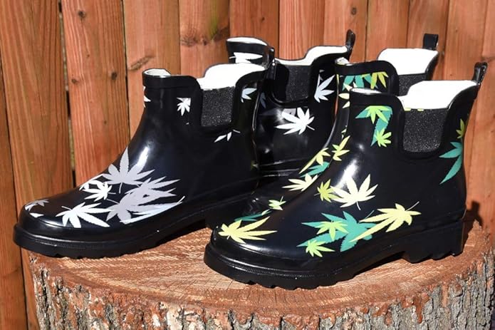 NORTY - Womens Ankle Rain Boots - Ladies Waterproof Winter Spring Garden Boot runs ½ size large-VerdiqueGarden