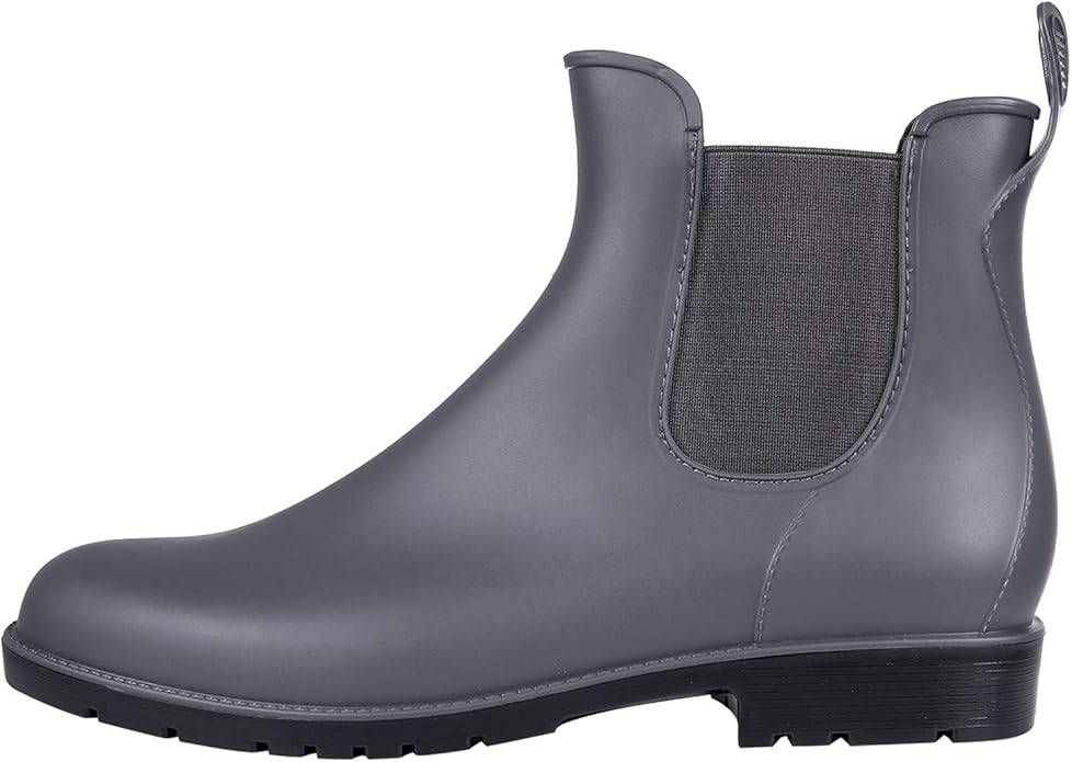 Asgard Women's Ankle Rain Boots Waterproof Chelsea Boots-VerdiqueGarden