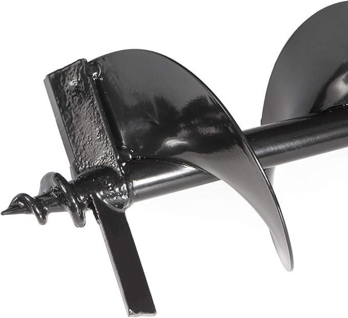 XtremepowerUS Replacement Auger Bit 6" inch for Post Holes Earth Digger Planting Drill Fence Hole Maker Machine Shaft Size 3/4"-VerdiqueGarden