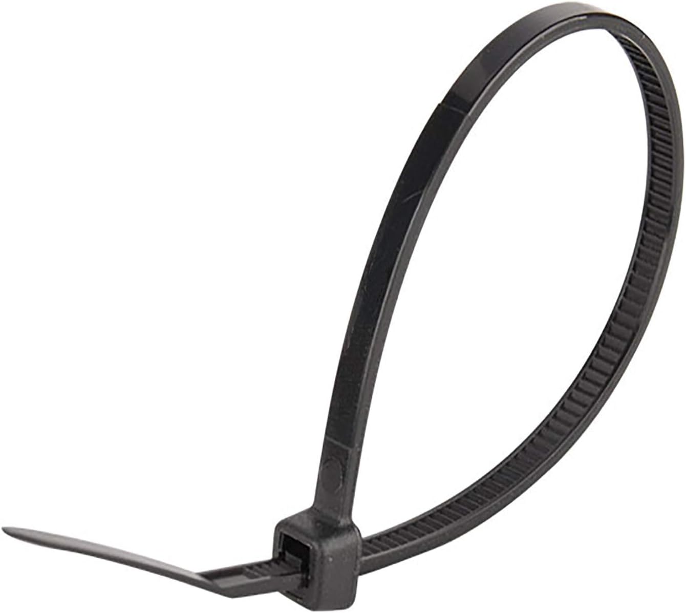 Superun Black Zip Ties 6 Inch, 40 Lbs Tensile Strength Wire Ties (Industrial Grade Cable Ties) Pack of 100-VerdiqueGarden