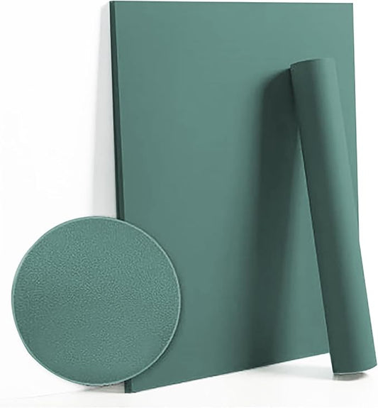 Dimoon 236''x17.7'' Blue Peel and Stick Wallpaper Contact Paper Modern Self Adhesive Wall Paper Removable Renter Friendly Textured Solid Color Shelf Cabinet Vinyl Roll (236''x17.7'',Sapphire Blue)-VerdiqueGarden