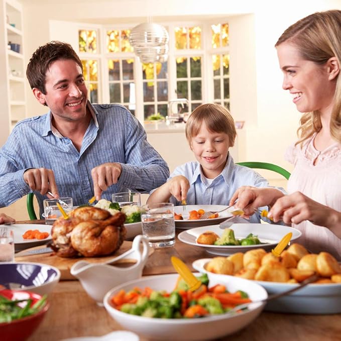 Corn on The Cob Holders, Stainless Steel Heat Resistant Non Slip Barbecue Corn Prongs Skewers for BBQ, Cooking, Birthday Party (20,3.54IN)-VerdiqueGarden