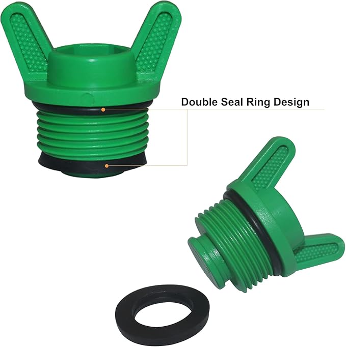 10 Pieces PT Male Thread PPR Pipe Plug Garden Irrigation Tubing Stopper Drain Plugs Caps for Garden Lawn Irrigation Watering Equipment (3/4 inch)-VerdiqueGarden