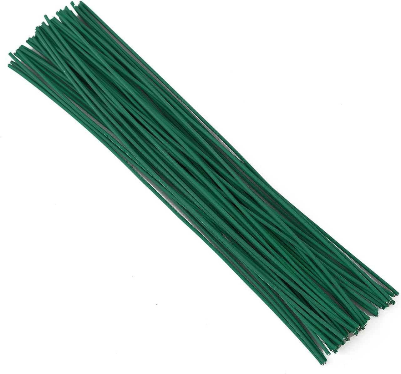 200 Pcs 6 inch Garden Twist Tie, Round Plastic Twist Ties for Plants, Vines and Wrapping Cords or Christmas Tree Gardening Plants Growth and Care, Home Cable Organization (Blackish Green)-VerdiqueGarden