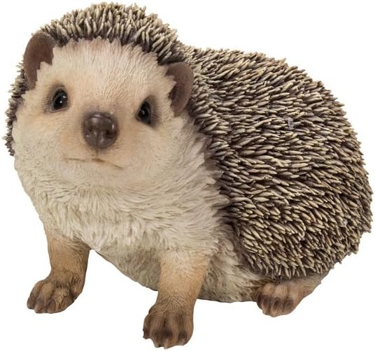 Hi-Line Gift Ltd Crawling Hedgehog Statue,Tan-VerdiqueGarden
