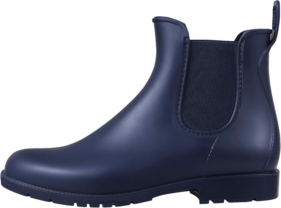 Asgard Women's Ankle Rain Boots Waterproof Chelsea Boots-VerdiqueGarden