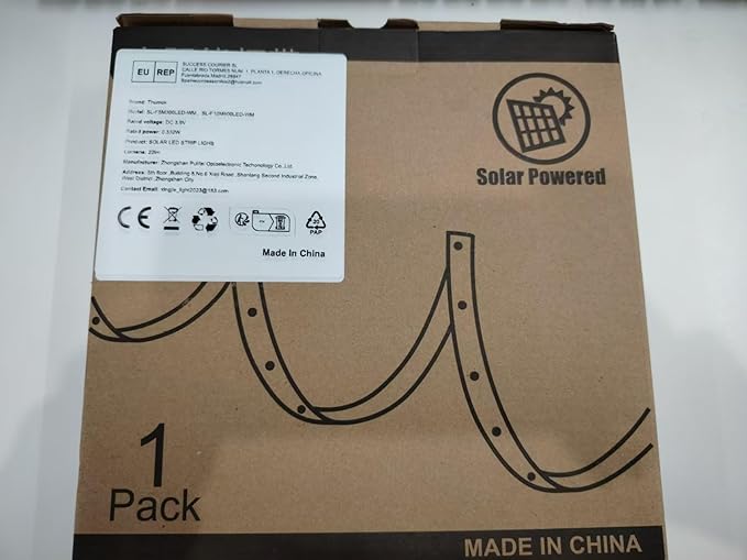 32.8FT 600LED Solar LED Strip Lights Outdoor, Outdoor String Lights Waterproof, 8 Modes Solar Rope Lights with Remote for Step, Stair, Deck, Fence, Patio,Yard Decor (Cool White, 32.8 FT)-VerdiqueGarden