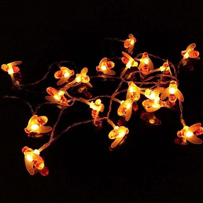 Remote String Lights, 7.5Ft 20 Led Fairy String Lights Battery Operated String Lights for Garden, Patio, Lawn Decoration with Remote Control(Warm White)-VerdiqueGarden