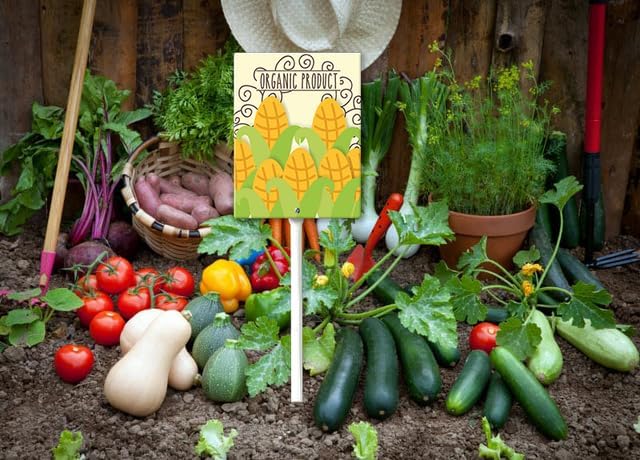 Eveokoki Aluminum Seed & Plant Labels - Plant Markes for Seedlings-Plant Tags for Pots - Garden Signs for Vegetable - Durable Markers for Plants Outdoor Waterproof - Garden Decor for Farmhouse-VerdiqueGarden