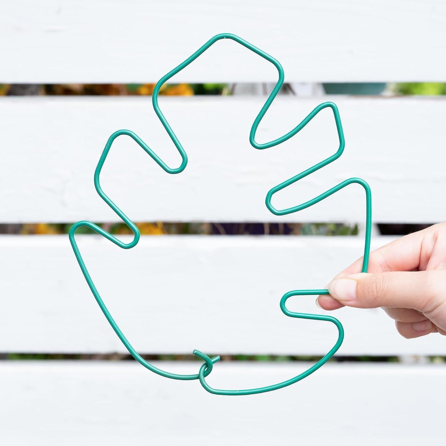 5PCS Monstera Plant Stem Support 7.3*6.25IN Adjustable Holder for Indoor Plants, Durable Metal Structure with Gentle Clips, Perfect for Fishbone Cactus & Climbing Plants, Ideal Gardening Gift-VerdiqueGarden