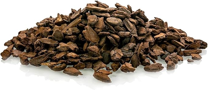 Premium Grade New Zealand Pinus Radiata Bark by Gardenera - 20 Quart - Organic Hand Mixed New Zealand Pine Bark for Orchids - Medium Chips 9-12mm - 4 Bags of 5 Quart-VerdiqueGarden