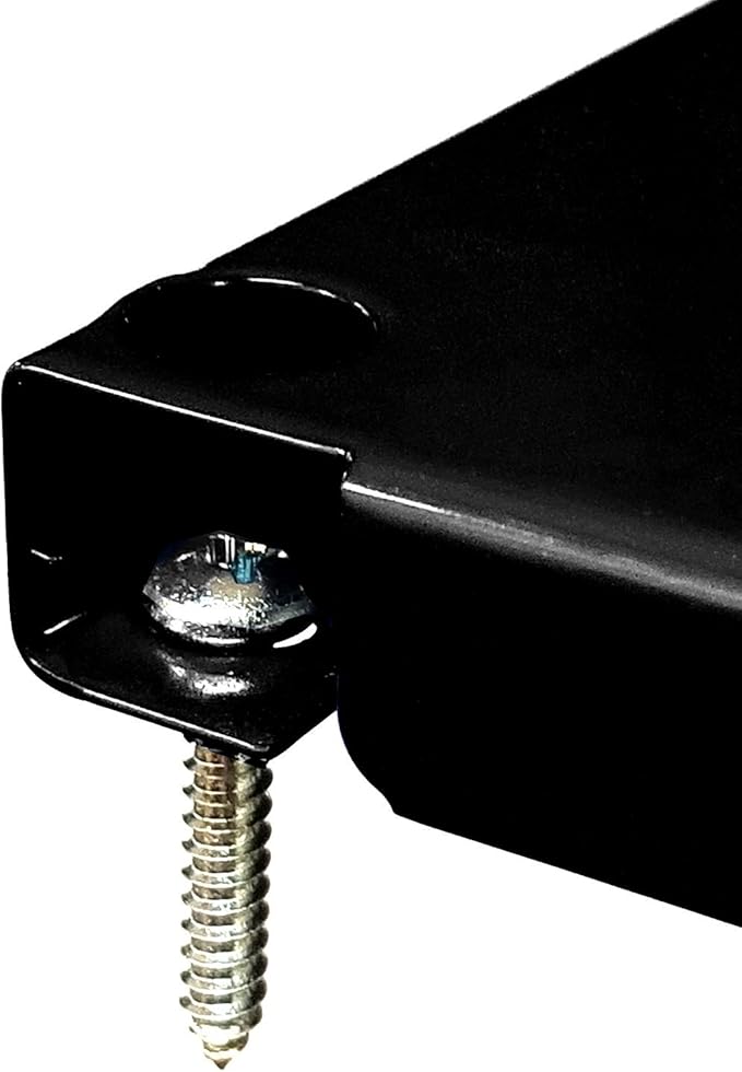 Wall Control Pegboard Organizer 4 ft. Metal Pegboard Standard Tool Storage Kit with Black Toolboard and Black Accessories-VerdiqueGarden