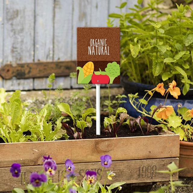 Eveokoki Aluminum Seed & Plant Labels - Plant Markes for Seedlings-Plant Tags for Pots - Garden Signs for Vegetable - Durable Markers for Plants Outdoor Waterproof - Garden Decor for Farmhouse-VerdiqueGarden