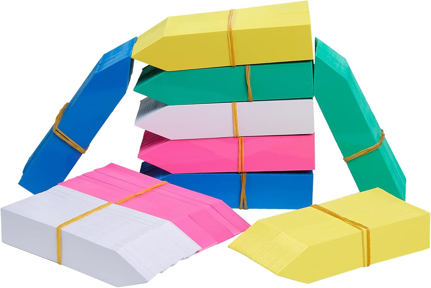 1000 Pcs Plant Tags, 4 Inch Plastic Garden Plant Pot Markers Waterproof Plant Labels, Multicolor-VerdiqueGarden