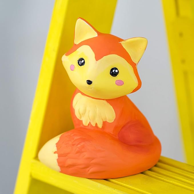 Creative Roots Paint Your Own Fox, DIY Fox, Kids Painting Set, Creativity for Kids, Ceramic Painting Kit for Kids, Ceramics to Paint, Paint Your Own Ceramic, Ages 5+-VerdiqueGarden