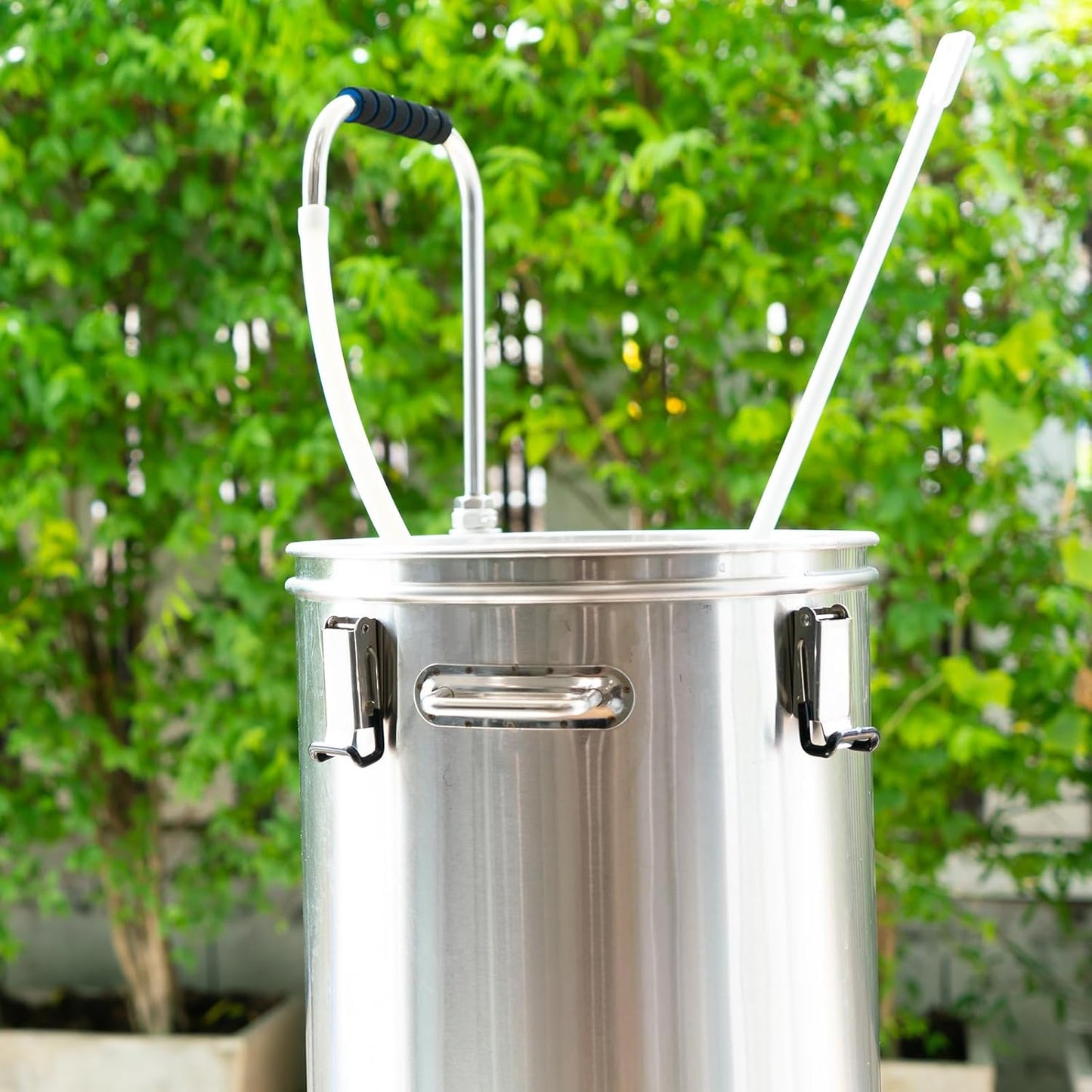 uxcell 328 Feet Natural Jute Twine String,3mm Thin Garden Twine Rope Colored Plant String Cord for DIY Art Crafts Gift Wrapping Decoration Packing Gardening Plant Hanger,Blue-VerdiqueGarden