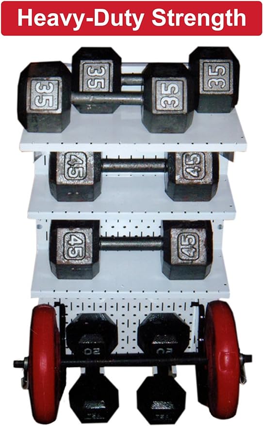 Wall Control Pegboard Organizer 4 ft. Metal Pegboard Standard Tool Storage Kit with Black Toolboard and Black Accessories-VerdiqueGarden