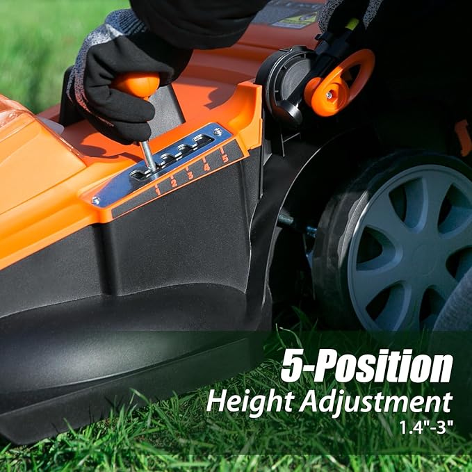 LawnMaster CLMF4817E 48V MAX* Brushless Mower with 2X24V MAX* 4.0Ah Battery and a Dual Charger-VerdiqueGarden