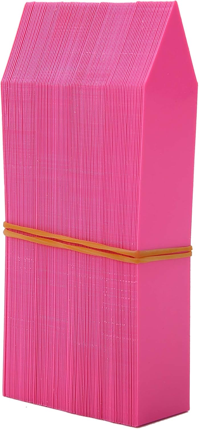 1000 Pcs 4 Inch Garden Plant Labels, Plastic Nursery Tags Waterproof Pot Seed Markers, Pink-VerdiqueGarden