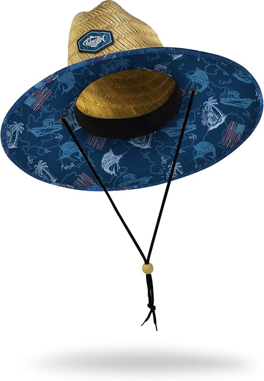 Palmyth Straw Hat for Men & Women Sun Hats, Beach Hat, Fishing Hat Wide Brim UPF 50+ Sun Protection-VerdiqueGarden