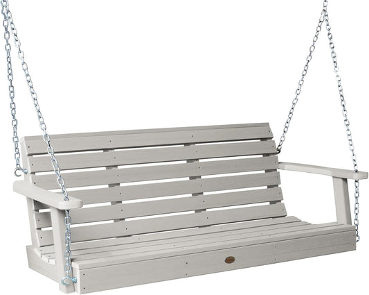 Highwood Weatherly Porch Swing 5 Feet, Harbor Gray-VerdiqueGarden